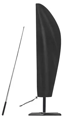 Image de Solidchoice - Housse de protection pour parasol, avec mât en acier inoxydable et protection UV