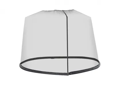 Zdjęcie produktu dla Outsunny moskitiera do moskitiery parasolowej, czarna, Ø3 x H2,3 m