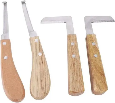 Produktbild von Hufmesser, Hufmesser für Vieh, Hufmesser, Hufmesser, gerades Messer, Trimmwerkzeug für Linkshänder und Rechtshänder