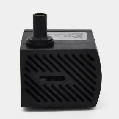 Produktbild von Leise Wasserpumpe ABS-Tauchsumpfpumpen mit hohem Durchfluss für Gartenbrunnen-Aquarium, 5 W, 4 Lichter