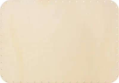 Produktbild von VBS Peddigrohr-Boden "Rechteck", 4 mm, 24 x 34 cm, 54 Löcher