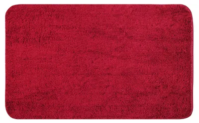 Produktbild von Badematte Badezimmerteppich rutschfest 50x80 cm Rot