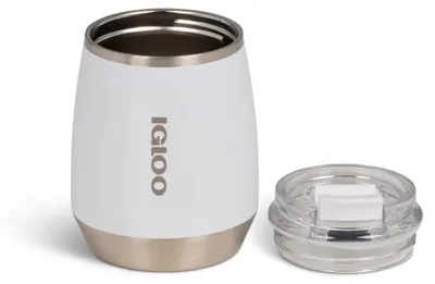 Immagine prodotto di Bicchiere da vino Igloo da 10 once, bianco: Colore: bianco