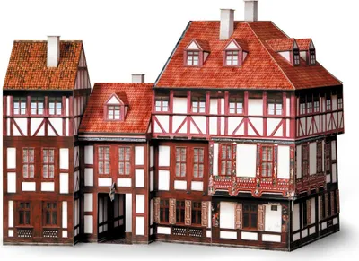 Produktbild von Schreiber-Bogen Kartonmodellbau Wir bauen eine Altstadt Set 5 HO