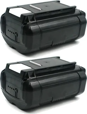 Produktbild von 2x Trade-Shop Li-Ion Akku 40V / 3000mAh kompatibel mit Ryobi RY40502A RY40601A RLTHTB36 RBL3600 RBL3626 RBL3600J RBC3600E RBC3626E RCS36B RED3600