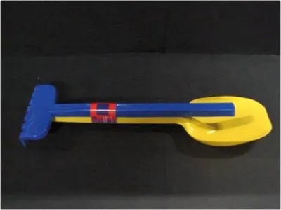 Produktbild von Adriatic Schaufel + Harke Kunststoff 47cm
