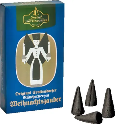 Produktbild von Crottendorfer Räucherkerzen - Nostalgie Edition - Weihnachtszauber von Crottendorfer