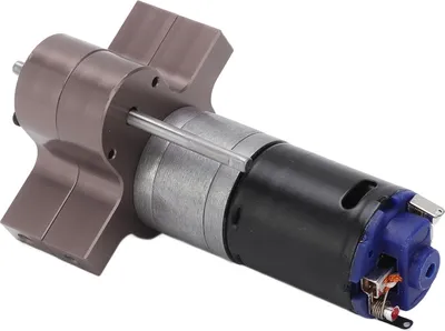 Produktbild von RC Getriebe Metall Schaltgetriebe mit 370 Motor für WPL C14 1/16 RC Militär TruckTitan Farbe