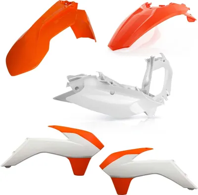 Obrázek produktu pro ACERBIS sada kapotáže 5 dílů 2016 model oranžová/bílá pro KTM
