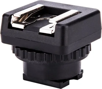 Produktbild von Cold Shoe Adapter MSA-MIS konvertiert Sony Multi Interface Shoe (MIS) zu Standard-Blitzschuh