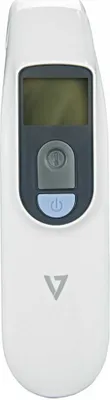 Image de V7 Avec écran LCD Thermomètre infrarouge Blanc Blanc One Size