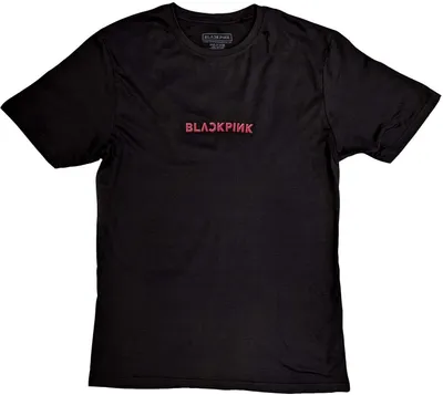 Obrázek produktu pro BLACKPINK Pink Venom Group Photo Black L Tričko
