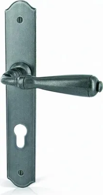 Produktbild von Türset Espalion BRIONNE Patiniertes Eisen - Schlüssel i - 1019442SP