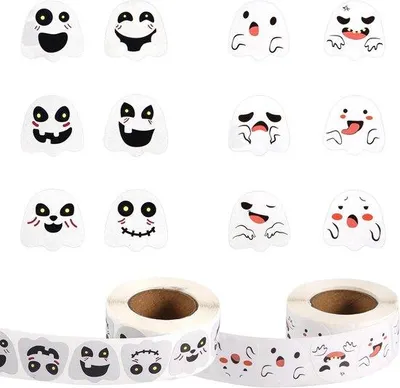 Produktbild von Halloween Sticker Set 1000 Teile für Kinder