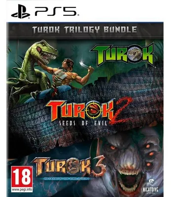 Obrázok produktu pre FLASHPOINT Turok Trilogy Bundle (Playstation 5), PlayStation 5, M (Mature)