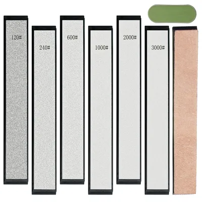 Produktbild von Diamant Schleifsteine Set - 6 Stück für professionelle Messer