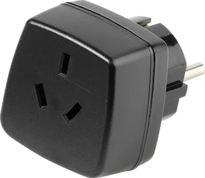 Produktbild von VIVanco™Reisestecker Australien & China, Buchse - Schuko Stecker (28692)