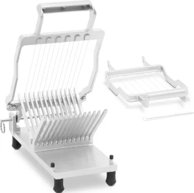 Obrázok produktu pre Expondo Royal Catering krájač syra – s 2 rezacími rámami – nerezová oceľ / hliník –