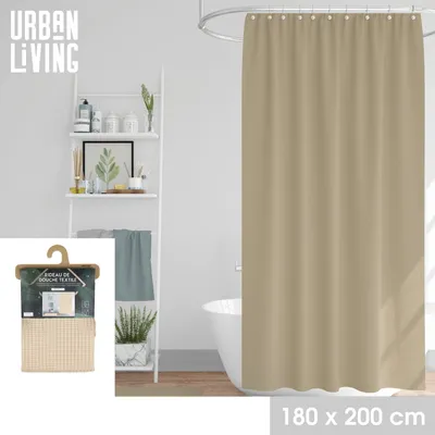 Produktbild von Urban Living Duschvorhang "DESERT"  Dusch-Vorhang 153303 beige