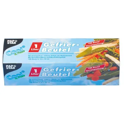 Zdjęcie produktu dla Papstar 14157, 1 l, Przezroczysty, 240 mm, 160 mm, 100 szt.