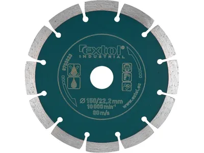 Zdjęcie produktu dla Diamentowa tarcza segmentowa Extol Industrial Grab Cut, 8703035