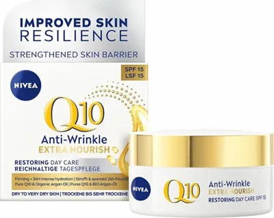 Obrázok produktu pre Výživný denný krém proti vráskam Q10 OF 15 (Extra výživný krém proti vráskam) 50 ml