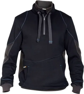 Produktbild von DASSY Sweatshirt STELLAR Pullover Gr. 4XL nachtblau/anthrazit