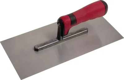 Produktbild von Glättekelle Länge 280 mm Breite 130 mm 2-Komponentengriff Bandstahl Stärke 0,75 mm