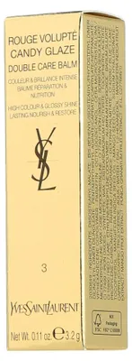 Image de Yves Saint Laurent Rouge à lèvres Yves Saint Laurent Rouge Volupté Candy Glaze Lipstick 03 3.2gr