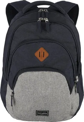Produktbild von Travelite Basics Backpack Melange Navy/grey
