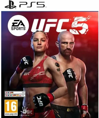 The cover art for the video game EA Sports UFC 5 on PlayStation 5.