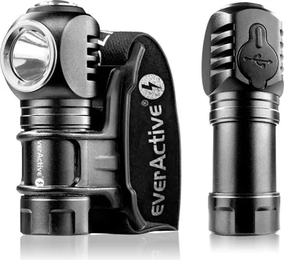 Immagine prodotto di EverActive FL-55R Dripple LED rechargeable hand/LED headlamp