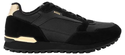 Produktbild von Boss - "Parkour" Athletisch Sneaker für Herren, Wildleder GT18921 (42 EU) (Schwarz)