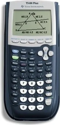 Produktbild von Texas Instruments TI-84 Plus Grafischer Taschenrechner - Uhr, Datum, Batteriepuffer - 24 KB, 480 KB - RAM, Flash - 8 Zeilen - 16 Stellen - Batterie Angetrieben - 4 x AAA - 22,9 mm Höhe x 84,6 mm Breite x 190,5 mm Tiefe - Schwarz - 1 Stück