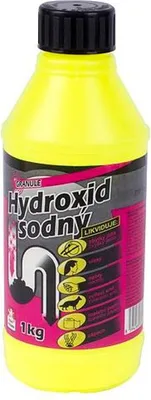 Obrázok produktu pre Hydroxid sodný 1 kg, čistič odtoku, na sifón, mikrogranulát