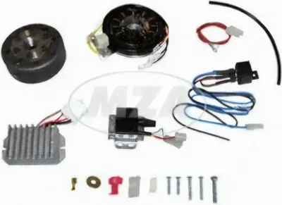 Produktbild von MZ Lichtmagnetzündanlage 12V 150W mit integrierter vollelektronischer Zündung für TS250, 4-Gang + TS250 / 1, 5-Gang