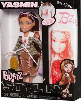 Obrázok produktu pre Bratz Stylin' Doll- Yasmin, Modelka, Žena, 4 rok / roky, Chlapec / dievča, Viacfarebný
