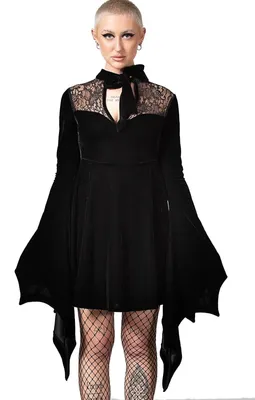 Produktbild von Killstar Samt Minikleid - Grimina L