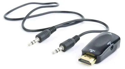 Obrázok produktu pre Adaptér C-TECH HDMI na VGA + Audio, M/F