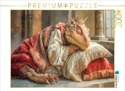 Produktbild von CALVENDO Puzzle Drachen | 2000 Teile Lege-Größe 90x67cm Foto-Puzzle für glückliche Stunden