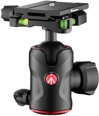 Image de Manfrotto MH496-Q6 tête de trépied Aluminium noir 1/4" Ball