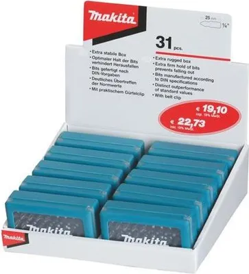 Zdjęcie produktu dla Makita Display 10 x P-73374 P-73380