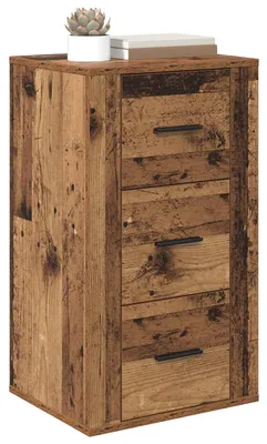 Obrázek produktu pro vidaXL Příborník se zásuvkami z regenerovaného dřeva 40 x 33 x 70 cm materiál na bázi dřeva