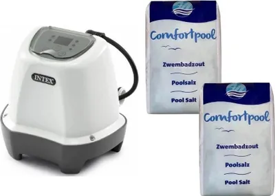 Produktbild von Intex - Salzwassersystem 26662GS & Poolsalz 40 kg