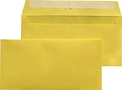 Produktbild von MAILmedia Briefumschlag C6/5 ohne Fenster gelb