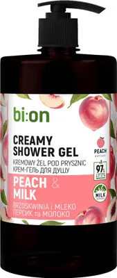 Produktbild von BIO NATURELL Cremiges Duschgel Pfirsich und Milch 946 ml
