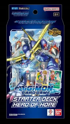 Zdjęcie produktu dla Digimon Card Game Starter Deck ST21 Bohater Nadziei w języku angielskim