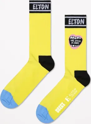 Immagine prodotto di Calzini Del Marchio Happy Socks Del Modello The Bitch Is Back Giallo