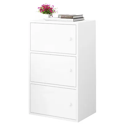 Produktbild von SCHRANK moderner kapazitätsgroßer, weiß, skandinavischer loft, weiß