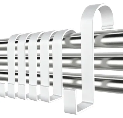 Produktbild von Radiatorhaken Handtuchhalter S-Haken - S-Haken - Weiß - 6 Stück